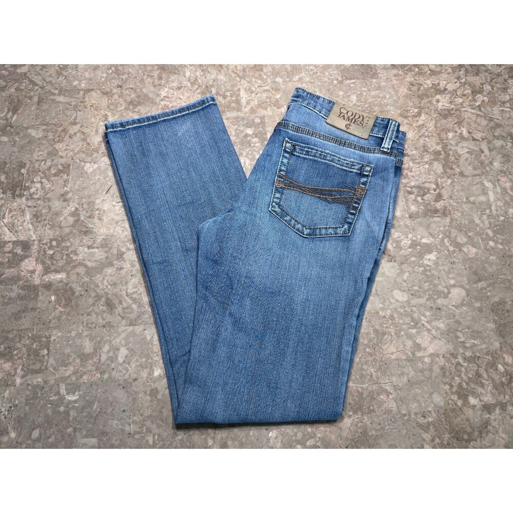 Cody James Core Men's Jackson Slim Straight Denim Jeans , Actual Size 34x32